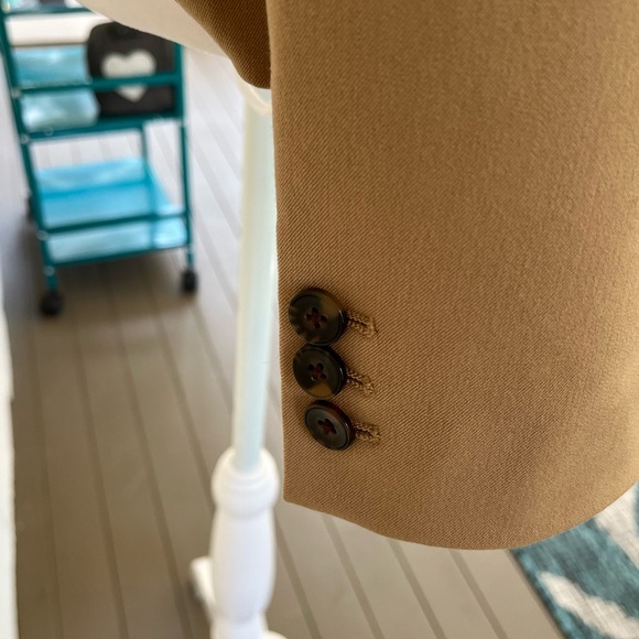 J.Crew Camel color 2 button Blazer - Picture 2 of 6